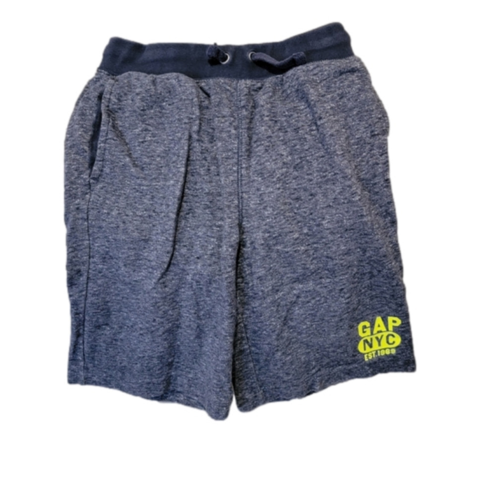 GAP Boy's Blue/White Marled sweat shorts. Size XL. Lots of life left!